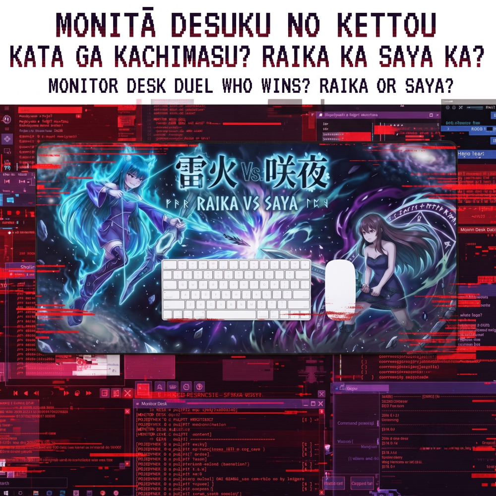 Exclusive Desk Mat Raika vs Saya